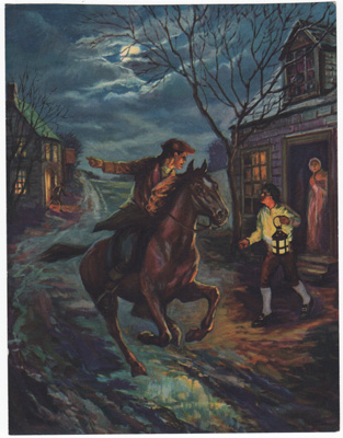 Paul Revere midnight ride